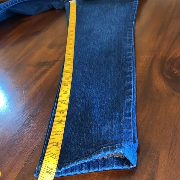 Chico’s Platinum Denim Jeans Size 1/Small Short - Picture 8 of 9